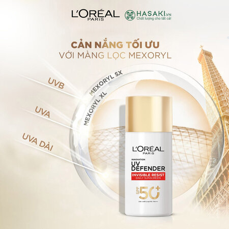 Kem Chống Nắng L'Oreal X20 Thoáng Da Mỏng Nhẹ 50ml
