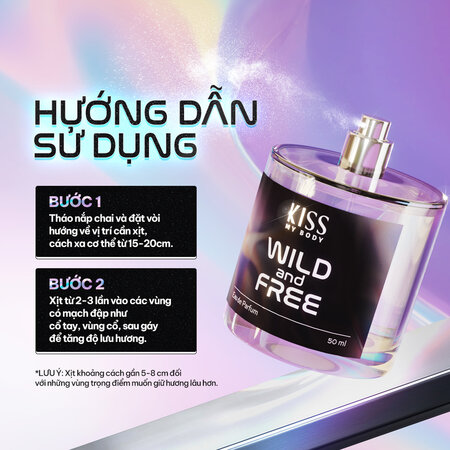 Nước Hoa Nam Nữ Kiss My Body Hương Wild & Free 50ml