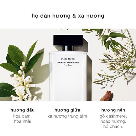 Nước Hoa Nữ Narciso Rodriguez Pure Musc For Her EDP 100ml