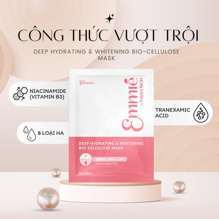 Combo 50 Mặt Nạ Sinh Học Emmié Cấp Ẩm Sâu & Dưỡng Sáng Da 25g