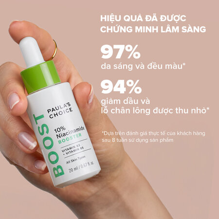 Combo Paula’s Choice Serum Sáng Da, Se Lỗ Chân Lông 20ml + Dung Dịch Tẩy Da Chết 2% BHA 30ml