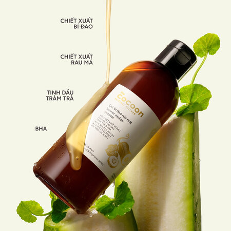 Combo 2 Gel Rửa Mặt Cocoon Bí Đao Giúp Giảm Dầu & Mụn 310ml