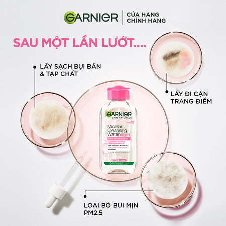Nước Tẩy Trang Garnier Dành Cho Da Nhạy Cảm 400ml