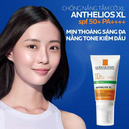 Kem Chống Nắng La Roche-Posay Phổ Rộng, Nâng Tông Kiềm Dầu 50ml