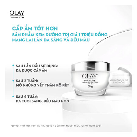 Kem Dưỡng Olay Ban Ngày Sáng Da Chống Tia UV SPF15 50g