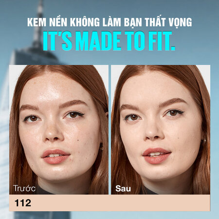 Kem Nền Maybelline Mịn Nhẹ Kiềm Dầu Chống Nắng #112 30ml