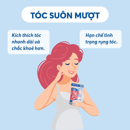 Thực Phẩm Bảo Vệ Sức Khỏe DHC Sustained Release Biotin