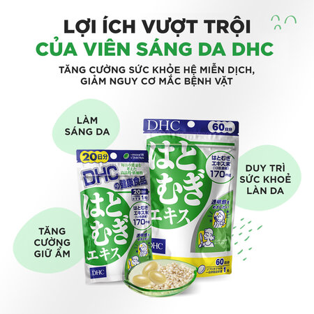 Thực Phẩm Bảo Vệ Sức Khỏe DHC Adlay Extract