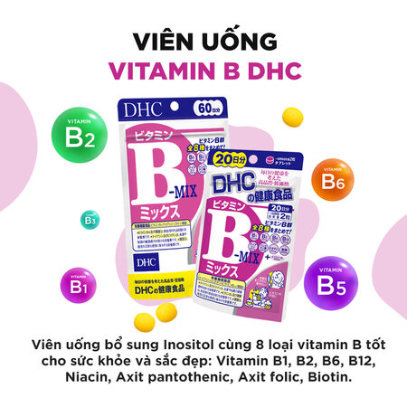 Thực Phẩm Bảo Vệ Sức Khỏe DHC Vitamin B Mix
