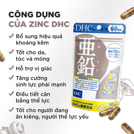 Combo Thực Phẩm Bảo Vệ Sức Khỏe DHC Zinc + Thực Phẩm Bảo Vệ Sức Khỏe DHC Perfect Vegetable – Premium Japanese Harvest